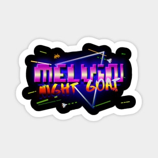 Night Goat Melvin Sticker